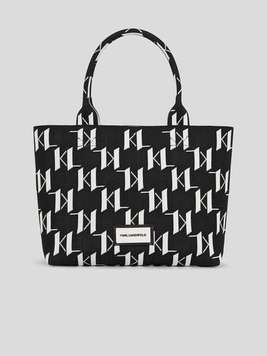 Monogram Knit Handbag - Karl Lagerfeld - Modalova