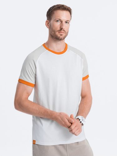 Ombre Clothing Reglan T-shirt White - Ombre Clothing - Modalova