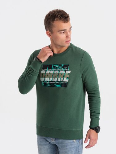 Ombre Clothing Sweatshirt Green - Ombre Clothing - Modalova