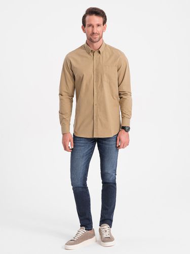 Ombre Clothing Shirt Brown - Ombre Clothing - Modalova