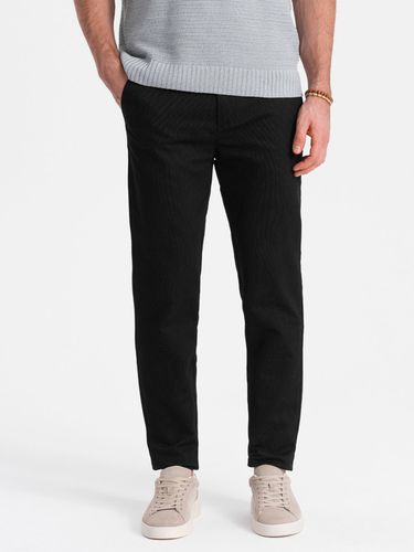 Ombre Clothing Chino Trousers Black - Ombre Clothing - Modalova