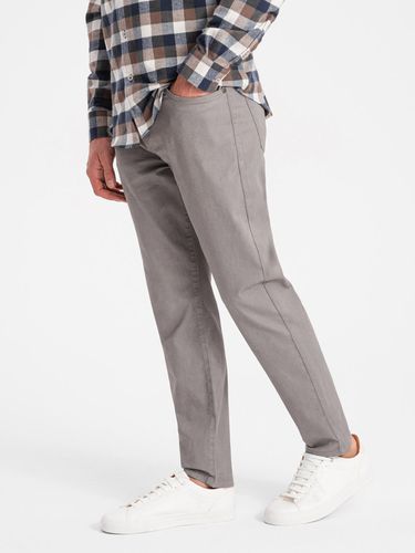 Ombre Clothing Chino Trousers Grey - Ombre Clothing - Modalova