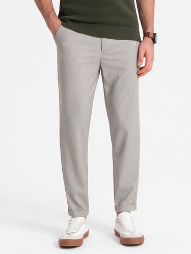 Ombre Clothing Chino Trousers Grey - Ombre Clothing - Modalova