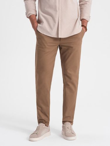 Ombre Clothing Chino Trousers Brown - Ombre Clothing - Modalova