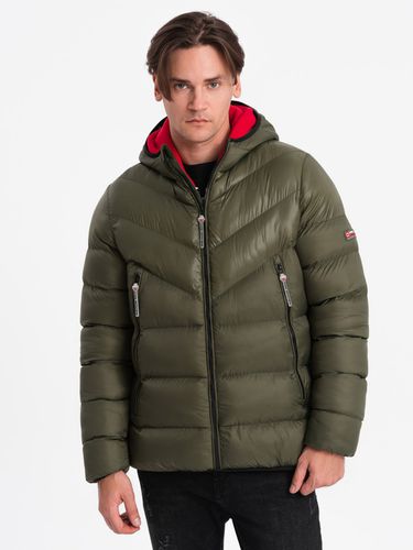 Ombre Clothing Jacket Green - Ombre Clothing - Modalova
