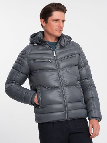 Ombre Clothing Jacket Grey - Ombre Clothing - Modalova