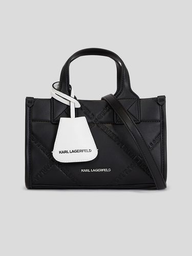 Skuare SM Embossed Handbag - Karl Lagerfeld - Modalova