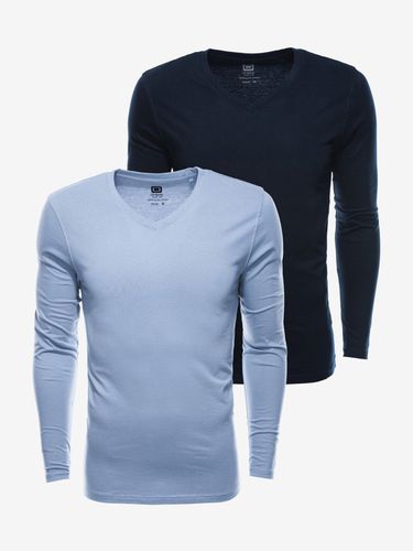 Ombre Clothing T-shirt 2 pcs Blue - Ombre Clothing - Modalova