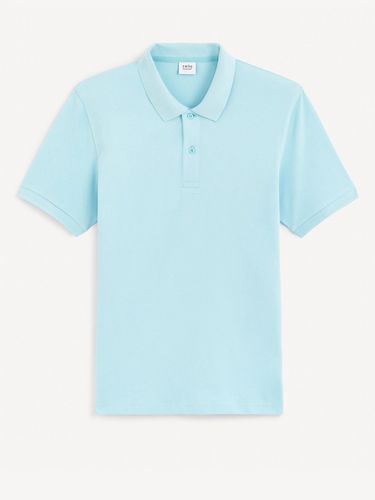 Celio Teone Polo Shirt Blue - Celio - Modalova