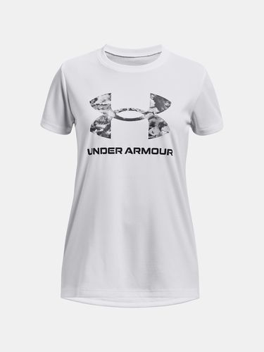 UA Tech Print BL SSC Kids T-shirt - Under Armour - Modalova