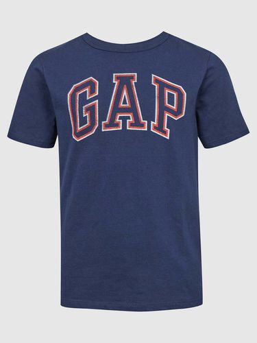 GAP Logo Kids T-shirt Blue - GAP - Modalova
