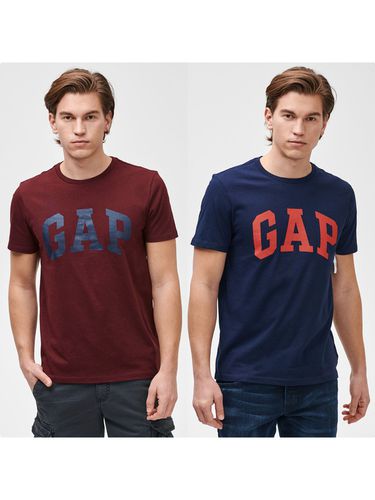 GAP Logo T-shirt 2 pcs Blue - GAP - Modalova