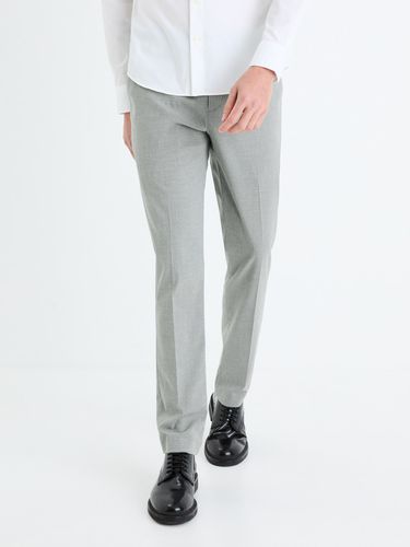 Celio Boamury Trousers Grey - Celio - Modalova