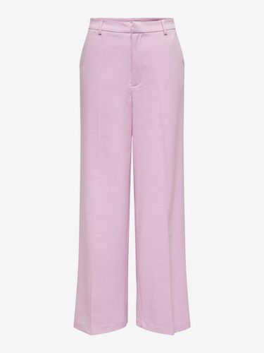 ONLY Alba Trousers Pink - ONLY - Modalova