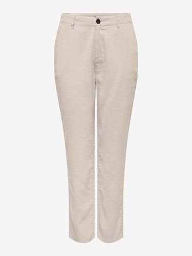 ONLY Aris Trousers White - ONLY - Modalova