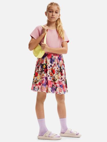 Desigual Aixa Kids Dress Pink - Desigual - Modalova