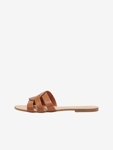 ONLY Feli-4 Slippers Brown - ONLY - Modalova