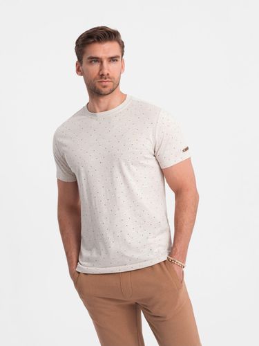 Ombre Clothing T-shirt Beige - Ombre Clothing - Modalova