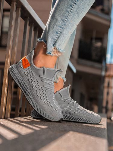Ombre Clothing Sneakers Grey - Ombre Clothing - Modalova