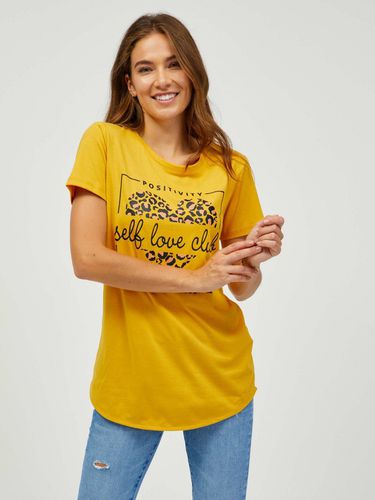 Sam 73 Inathi T-shirt Yellow - Sam 73 - Modalova