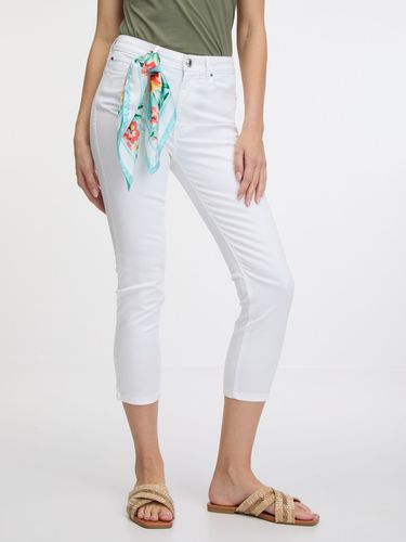 Guess 1981 Capri Jeans White - Guess - Modalova
