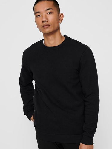 ONLY & SONS Ceres Sweatshirt Black - ONLY & SONS - Modalova