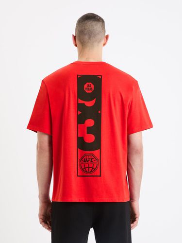 Celio UFC T-shirt Red - Celio - Modalova