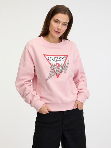 Guess Sweatshirt Pink - Guess - Modalova