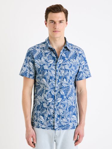 Celio Gafeul Shirt Blue - Celio - Modalova