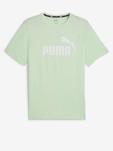 Puma ESS Logo T-shirt Green - Puma - Modalova