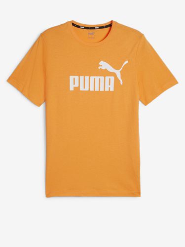 Puma ESS Logo T-shirt Orange - Puma - Modalova
