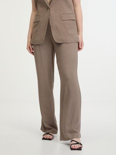 ONLY Agnes Trousers Brown - ONLY - Modalova