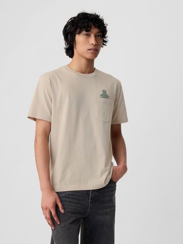 GAP Brannan T-shirt Beige - GAP - Modalova