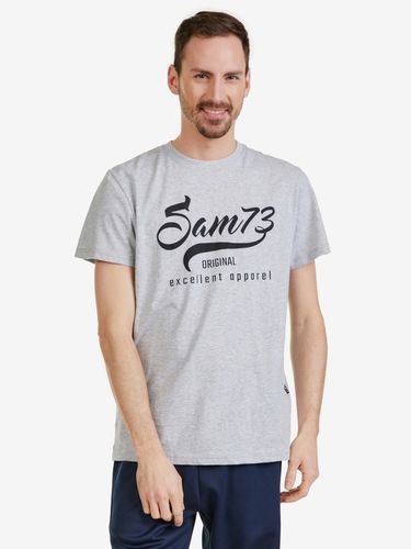 Sam 73 Calvin T-shirt Grey - Sam 73 - Modalova