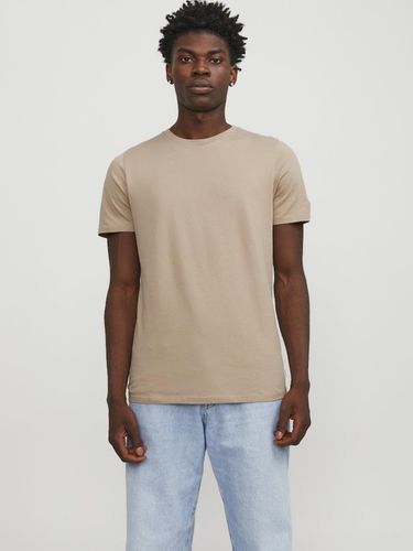 Jack & Jones Organic T-shirt Beige - Jack & Jones - Modalova