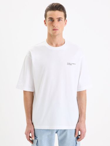 Celio Gesympa T-shirt White - Celio - Modalova