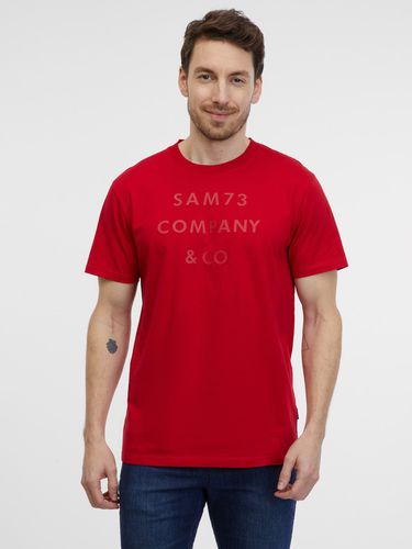 Sam 73 Milhouse T-shirt Red - Sam 73 - Modalova