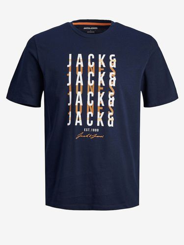 Jack & Jones Delvin T-shirt Blue - Jack & Jones - Modalova