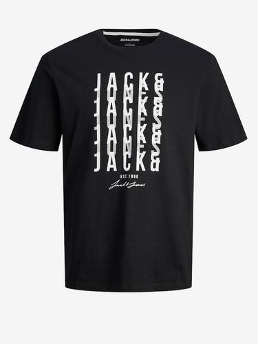 Jack & Jones Delvin T-shirt Black - Jack & Jones - Modalova