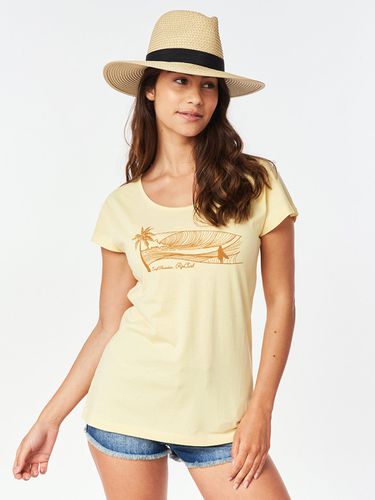 Rip Curl T-shirt Yellow - Rip Curl - Modalova