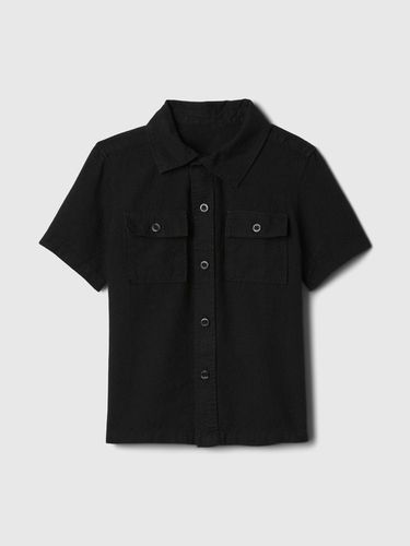 GAP Kids Shirt Black - GAP - Modalova