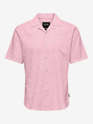 ONLY & SONS Caiden Shirt Pink - ONLY & SONS - Modalova