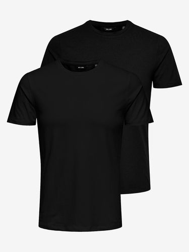 ONLY & SONS T-shirt 2 pcs Black - ONLY & SONS - Modalova