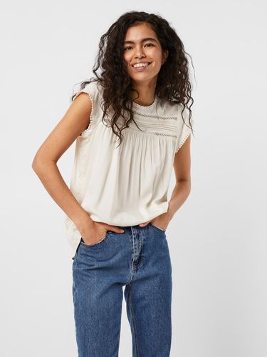 Vero Moda Debbie Blouse White - Vero Moda - Modalova