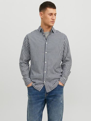 Jack & Jones Gingham Shirt Blue - Jack & Jones - Modalova