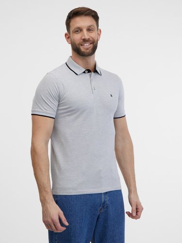 Jack & Jones Paulos Polo Shirt Grey - Jack & Jones - Modalova