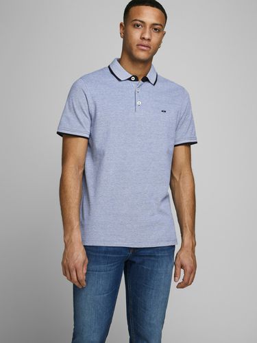 Jack & Jones Paulos Polo Shirt Blue - Jack & Jones - Modalova