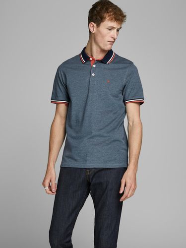 Jack & Jones Paulos Polo Shirt Blue - Jack & Jones - Modalova