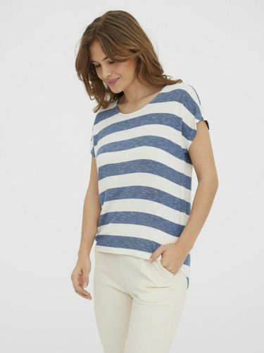 Vero Moda Wide Stripe T-shirt White - Vero Moda - Modalova