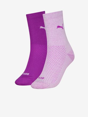 Puma Set of 2 pairs of socks Violet - Puma - Modalova